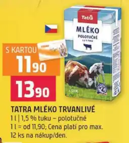 Terno Tatra Mléko trvanlivé nabídka