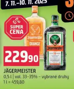 Terno Jägermeister nabídka