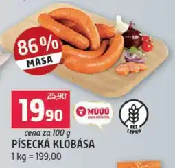 Terno Písecká klobása nabídka