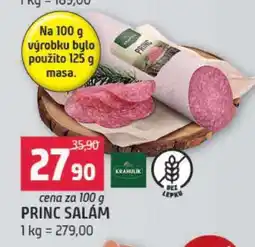 Terno Princ salám nabídka