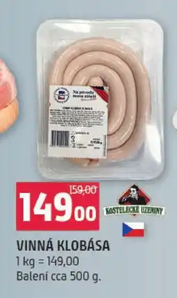 Terno Vinná klobása nabídka