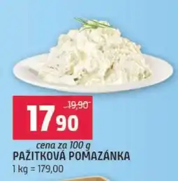 Terno Pažitková pomazánka nabídka