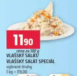 Terno Vlašský salát/Vlašský salát speciál nabídka