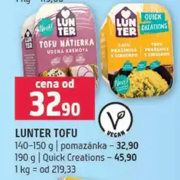 Terno LUNTER Tofu nabídka