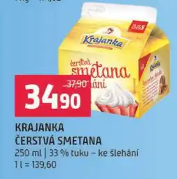 Terno Krajanka čerstvá smetana nabídka