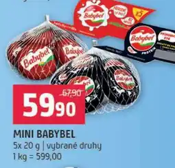 Terno Mini Babybel nabídka