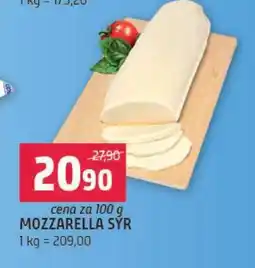 Terno Mozzarella sýr nabídka