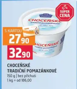 Terno Choceňské tradiční pomazánkové nabídka