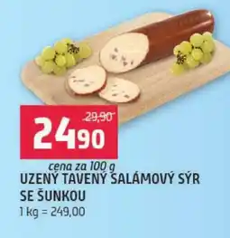 Terno UZENÝ TAVENÝ SALÁMOVÝ SÝR SE ŠUNKOU nabídka