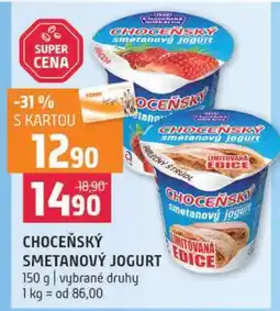 Terno Choceňský smetanový jogurt nabídka