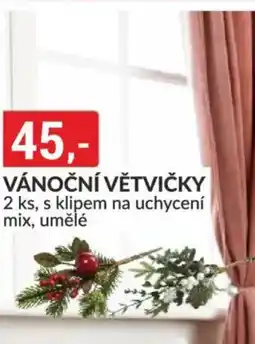 Baumax Vánoční větvičky nabídka