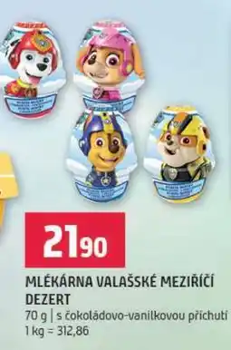 Terno MLÉKÁRNA VALAŠSKÉ MEZIŘÍČÍ DEZERT nabídka