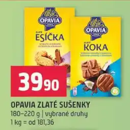 Terno Opavia Zlaté sušenky nabídka