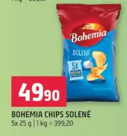 Terno Bohemia chips solené nabídka