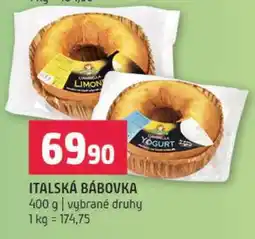 Terno Italská bábovka nabídka