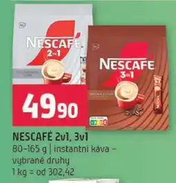 Terno NESCAFÉ 2V1, 3V1 nabídka