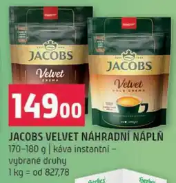 Terno JACOBS VELVET NÁHRADNÍ NÁPLŇ nabídka