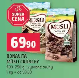 Terno Bonavita Müsli Crunchy nabídka