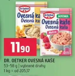 Terno Dr. Oetker Ovesná kaše nabídka