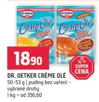 Terno Dr.Oetker Créme Olé nabídka
