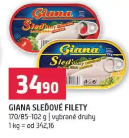 Terno Giana Sleďové filety nabídka