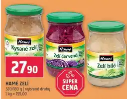 Terno Hamé Zelí nabídka