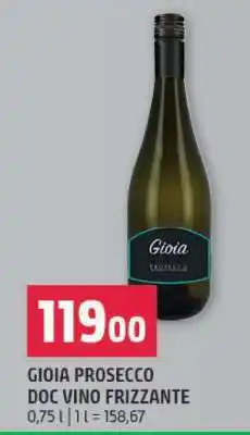 Terno GIOIA PROSECCO DOC VINO FRIZZANTE nabídka