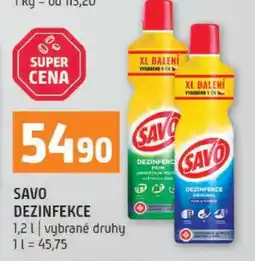 Terno Savo dezinfekce nabídka