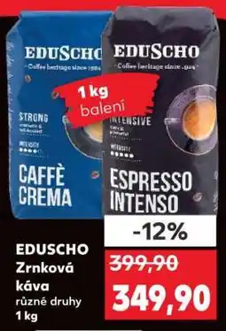 Kaufland EDUSCHO Zrnová káva nabídka