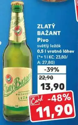 Kaufland Zlatý Bažant nabídka