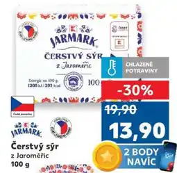 Kaufland Čerstvý sýr z Jaroměřic nabídka