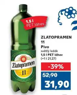 Kaufland Zlatopramen 11 nabídka