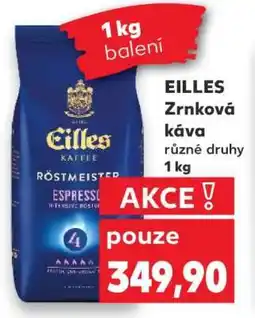 Kaufland Eilles zrnková káva nabídka