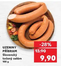 Kaufland Slovenský točený salám nabídka