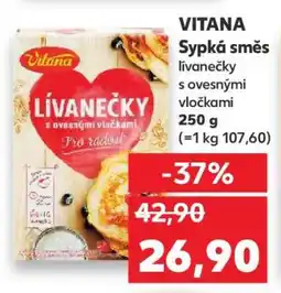 Kaufland VITANA Sypká směs lívanečky s ovesnými vločkami nabídka