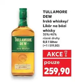 Kaufland Tullamore Dew nabídka