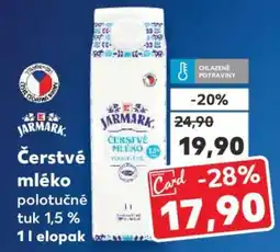Kaufland Jarmark Čerstvé mléko nabídka
