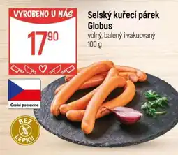Globus Selský kuřecí párek Globus nabídka
