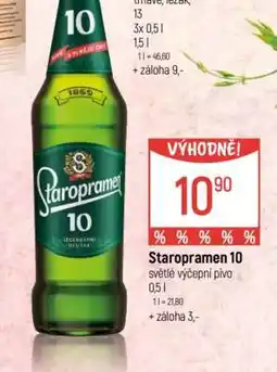 Globus Staropramen 10 nabídka