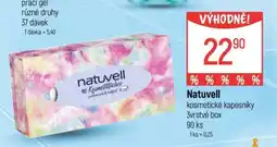 Globus Natuvell kosmetické kapesníky nabídka