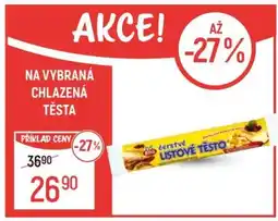 Globus Vybraná chlazená těsta nabídka