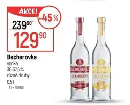 Globus Becherovka nabídka