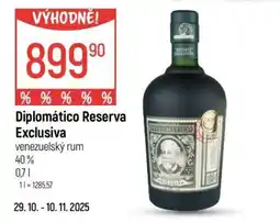 Globus Diplomático Reserva Exclusiva nabídka