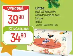 Globus Linteo papírové kapesníky nabídka