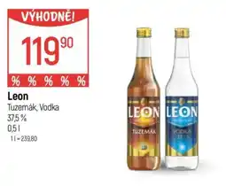 Globus Leon Tuzemák, Vodka nabídka