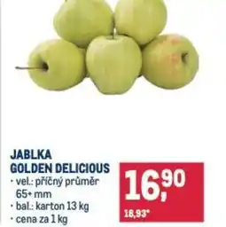 Makro Jablka golden delicious nabídka