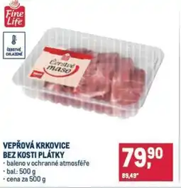 Makro Vepřová krkovice bez kosti plátky nabídka
