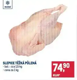 Makro Slepice těžká půlená nabídka