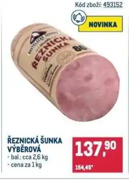 Makro Řeznická šunka výběrová nabídka