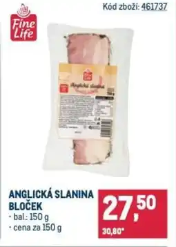 Makro Anglická slanina bloček nabídka